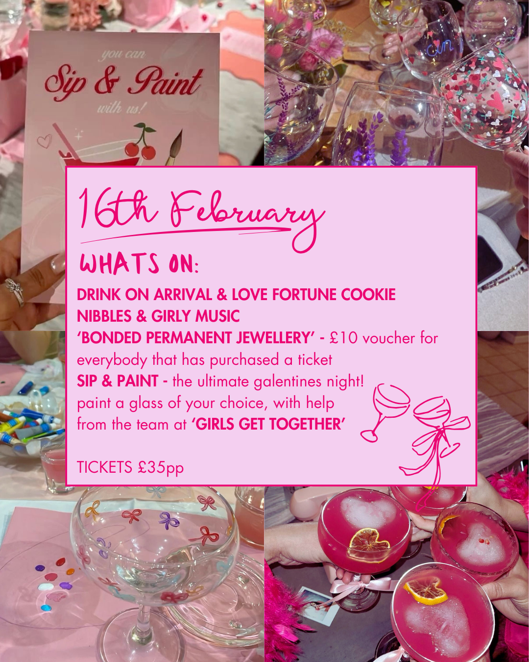 Galentines - 16th February